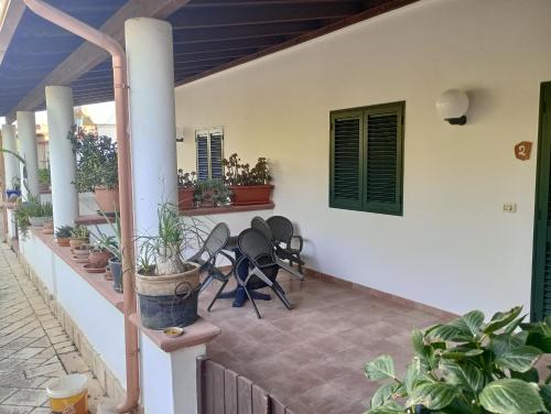 Balkón nebo terasa v ubytování Agriturismo Casa Colonica Liliane