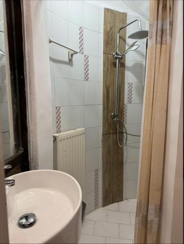 Ванная комната в Classic apartment Meronas
