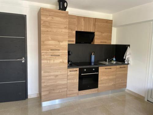Kuchyňa alebo kuchynka v ubytovaní Appartement Villa d'Aurore