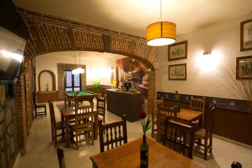 Posezení v ubytování Hotel Casa de Vino