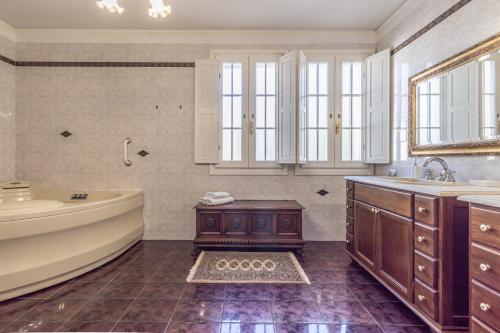 Bagno di Villa Petrone - Luxury Home tra Bologna e Modena - Wi-Fi, Biliardo, Jacuzzi e piscina