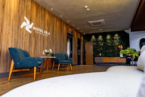 Ruang duduk di Hotel Vila Catavento