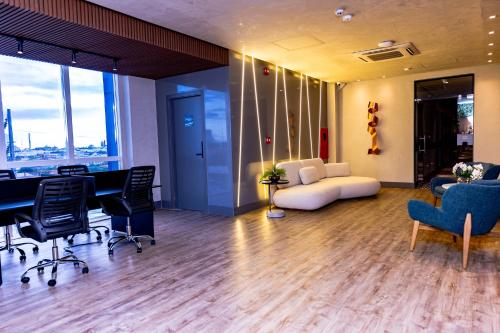 Ruang duduk di Hotel Vila Catavento