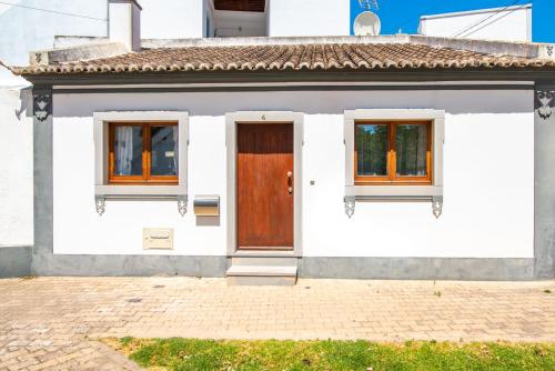 White & Grey House