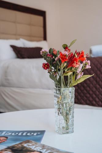 Fratelli Apart Hotelにあるベッド