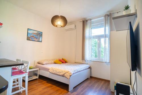 Postel nebo postele na pokoji v ubytování Goga Nova