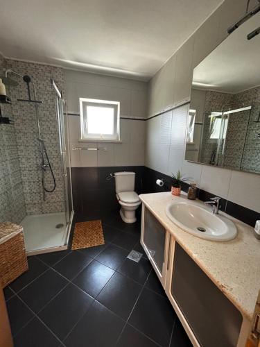 Koupelna v ubytování Apartman Marija