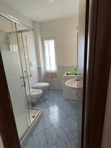 Phòng tắm tại Casa Angel