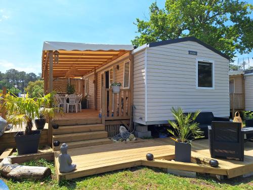 Mobil home camping luxe 4 étoiles