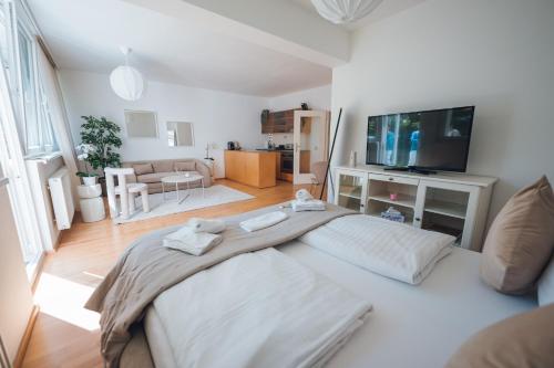 Bezauberndes Studio mit privatem Garten