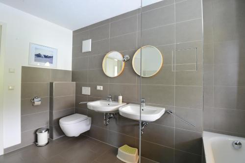 Koupelna v ubytování Zugspitze Street Apartment