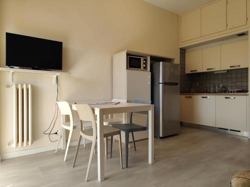 Dapur atau dapur kecil di Residence La Palma