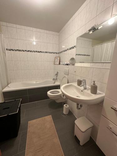 Koupelna v ubytování Apartment Schorndorf