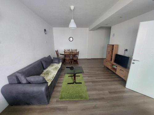 TV a/nebo společenská místnost v ubytování Apartment Gjorgijevski