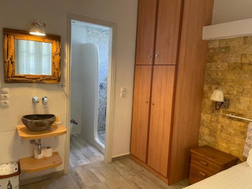 Kúpeľňa v ubytovaní Ioanna Apartments