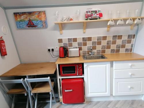 Köök või kööginurk majutusasutuses Teach Beag