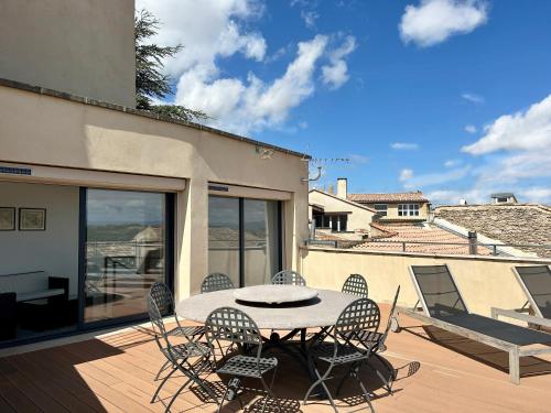 Μπαλκόνι ή βεράντα στο Le Petit Prieuré