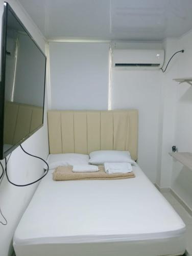 Postel nebo postele na pokoji v ubytování Hostel HA LUXURY