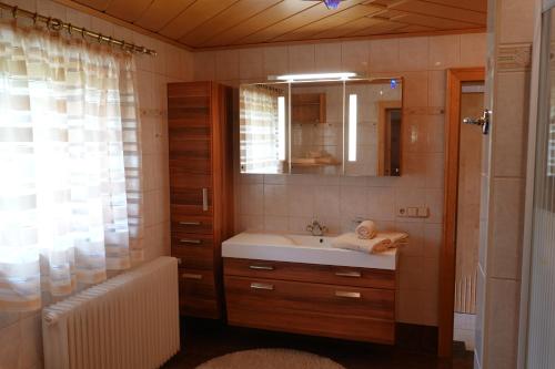 Ένα μπάνιο στο Appartement Wagnerhof