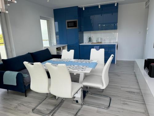Dapur atau dapur kecil di Apartament Rowy