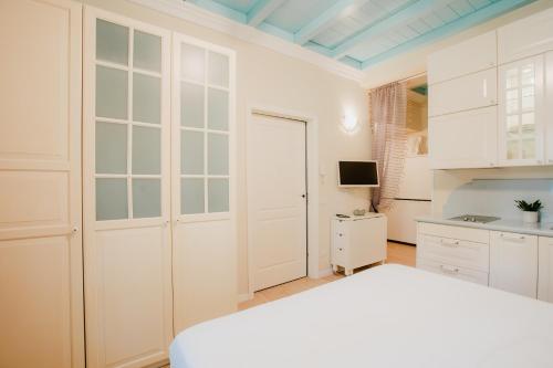 Cama o camas de una habitación en Forte 55