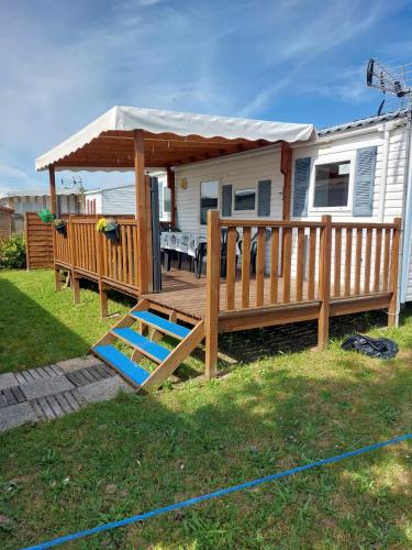 mobil home camping 3 etoiles les ollivaud