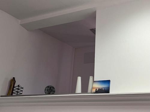 TV a/nebo společenská místnost v ubytování Apartments LiteMo