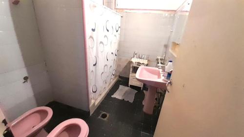 Vannituba majutusasutuses Casa Elvira