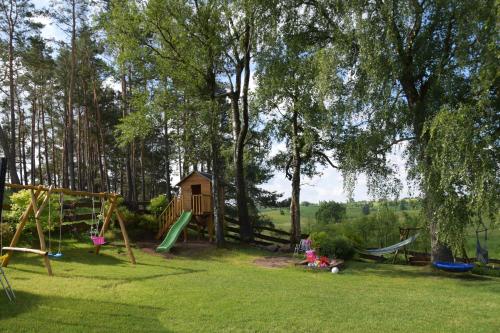 Detský kútik v ubytovaní Zagroda nad Hańczą