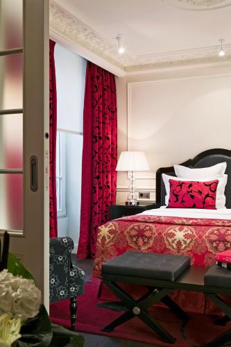 Posezení v ubytování Hôtel Keppler