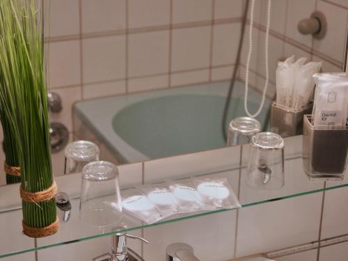 Ένα μπάνιο στο Apartment DOM III - Erfurt Domplatz