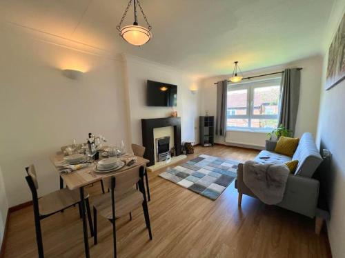 Posezení v ubytování Stylish apartment in The City Centre