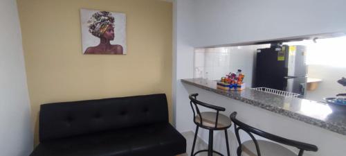 Posezení v ubytování Privado y fascinante Apartaestudio San Alonso