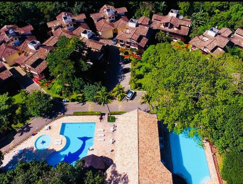 Πισίνα στο ή κοντά στο Maresias Cond Club Alto padrão Frente Praia