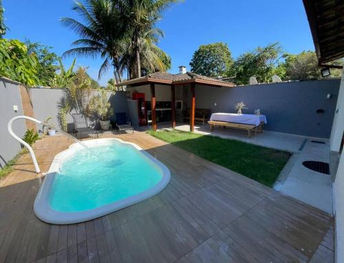 Πισίνα στο ή κοντά στο Casa Shabat Shalom, em Casimiro