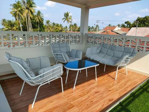 Χώρος καθιστικού στο Villa galunggung rooftop Tasikmalaya