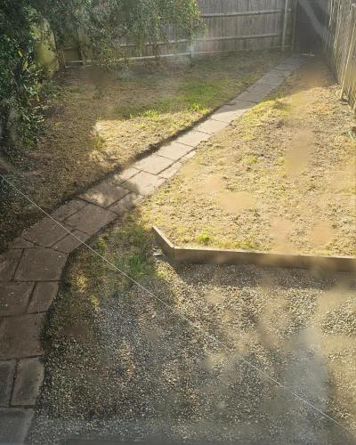 a kite is on the ground in a yard at LushStay Telford - Families, Contractors & Group of Friends, long term stay in Telford