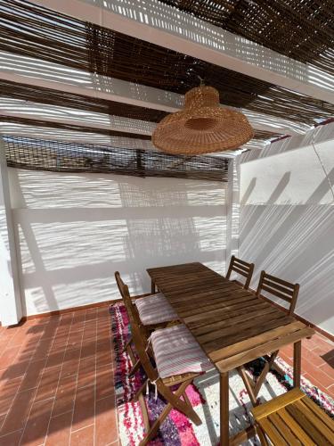 Prostor za sedenje u objektu Casa Tropical - maison typique dans le centre historique d'Olhao