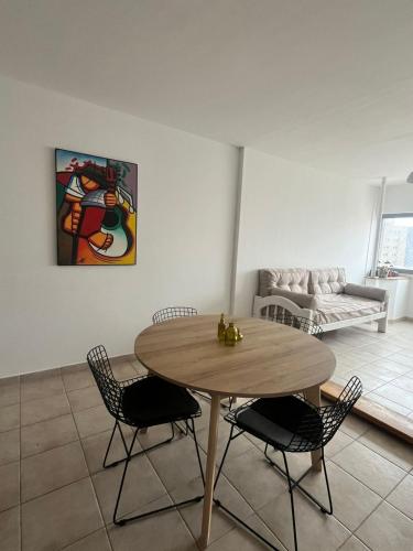 Χώρος καθιστικού στο Departamento céntrico en Neuquén