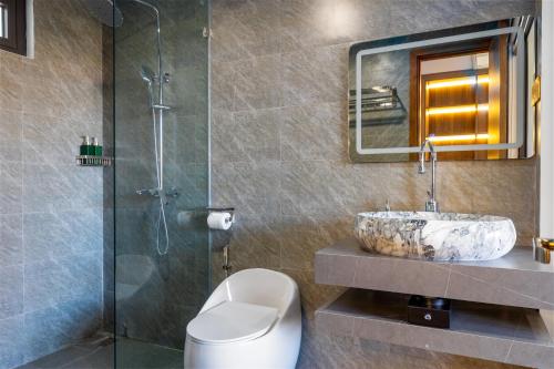 Koupelna v ubytování Hai Hội Villa Hoi An