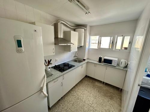 Nhà bếp/bếp nhỏ tại Horizonte azul