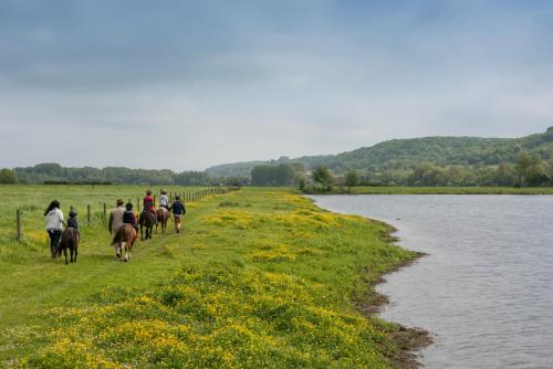 Un paisaje natural cerca de la casa vacacional