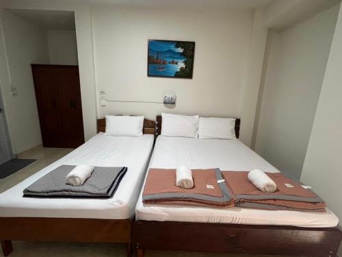 Voodi või voodid majutusasutuse Bunraksa Resort toas