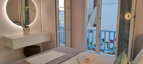 Ένα μπάνιο στο Dinas Inn 