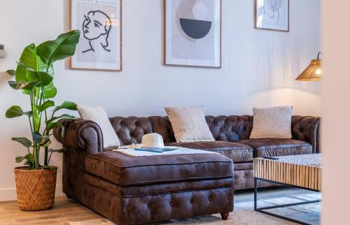 65m2 Cosy 2 chambres - 10mn palais & plages