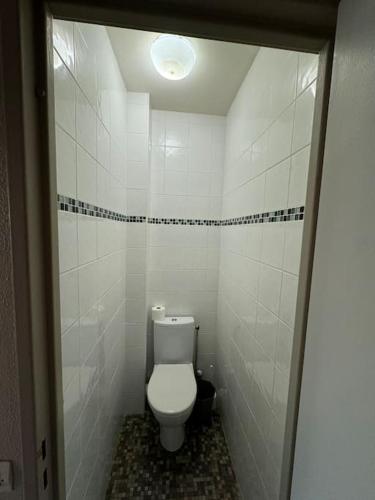Bilik mandi di Appartement au centre de Valence Studio 5