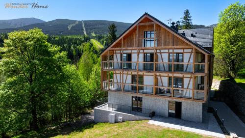 Wonder Home - Orlik Residence - Apartamenty z widokiem na Śnieżkę, blisko wyciągów, Ski Arena i Kościółka Wang