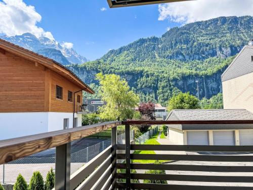 Nespecifikovaný výhled na hory nebo výhled na hory při pohledu z apartmánu