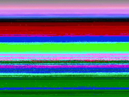 un gros plan d'une ligne aux couleurs de l'arc-en-ciel dans l'établissement Apartment Les Pieds dans l'eau by Interhome, à Cléder