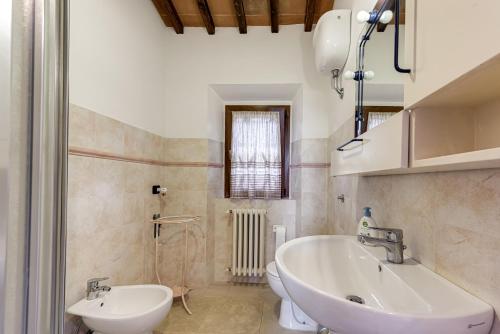 Koupelna v ubytování Il Cerro La Capanna Piano Primo